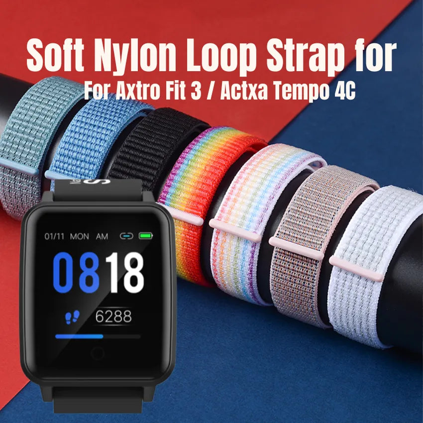 New - Strap Soft Nylon Loop Watch Strap