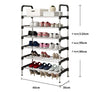 Tier Steel Shoe Rack Storage Cabinet