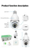 Wi-Fi Light Bulb Smart Camera