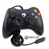 New - Black USB Wired Xbox 360 Controller Game Pad For Microsoft Xbox 360