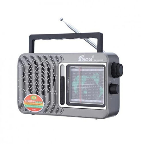New - FEPE FP-1820R AM/FM/SW Rechargeable Fm Radio