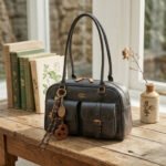 Urban Utility Shoulder Bag-Midnight Black