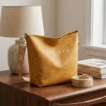 Boho Chic Textured Tote-Golden Ochre