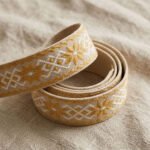 Boho Chic Textured Tote-Golden Ochre - Image 3