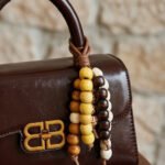 Signature Beaded Mini Satchel-Rich Espresso - Image 3