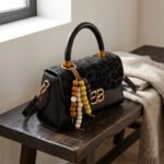 Signature Leopard-Print Mini Satchel-Black Leopard - Image 2