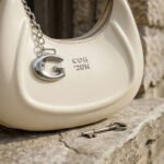 Luna Crescent Hobo Bag-Creamy Ivory - Image 2