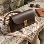Minimalist Charm Saddle Bag-Warm Espresso