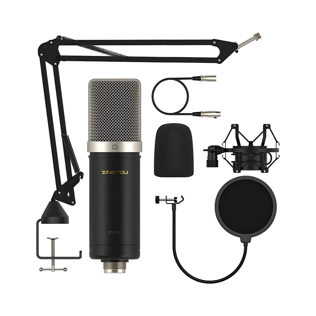 1-3.png Zingyou XLR Condenser Microphone ZY-CA1 - Image 1