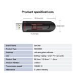SanDisk Cruzer Glide™ 3.0 USB Flash Drive SDCZ600 - 16GB - Image 5