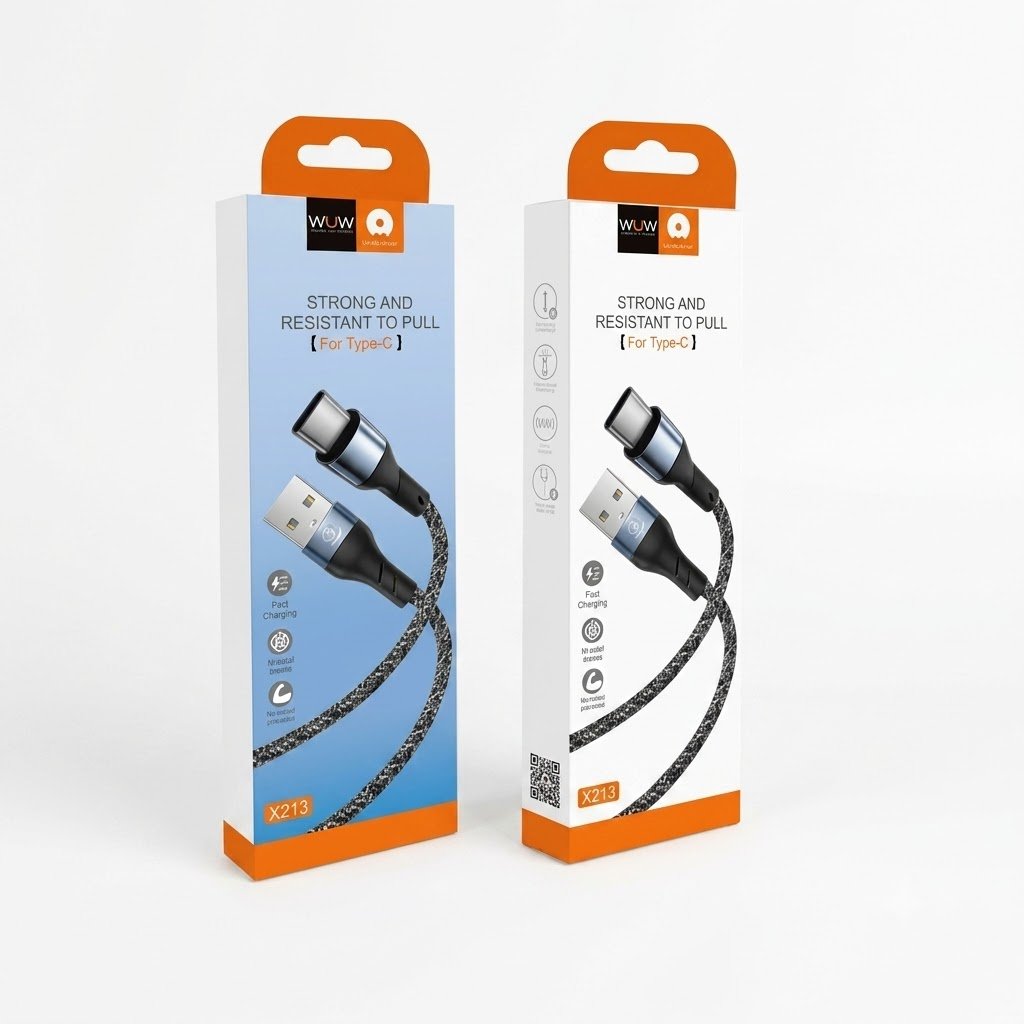 251edc00-b18e-43b4-8a44-3a6132d3c27d WUW X213/Micro Charge Data Cable - Image 1