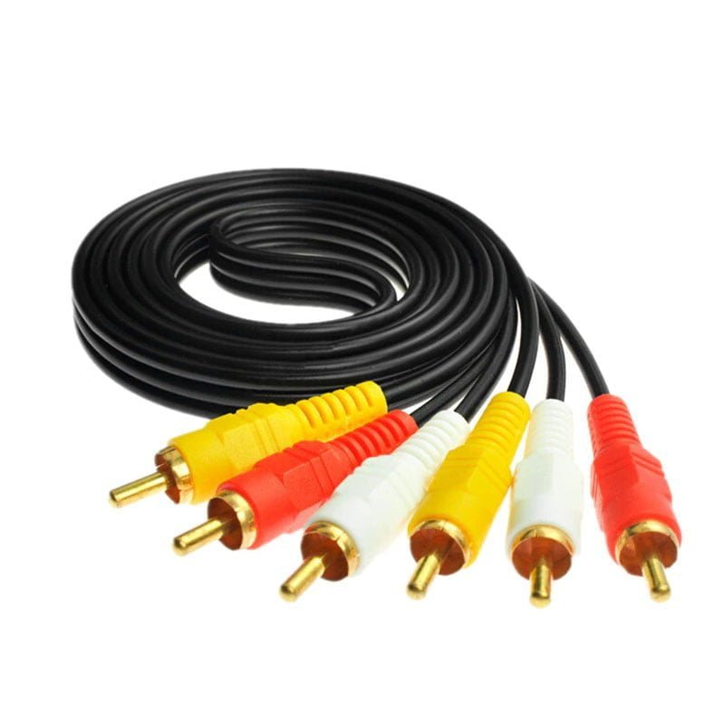 3RCA-Male-to-3-RCA-Male-Audio-Video-AV-Cable-Sri-Lanka-Skyray-Electronics-And-Gadgets-1meter-1.jpg 1.5M 3RCA to 3RCA- AV CABLE Copper OD3.5 - Image 1