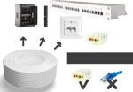CAT5 UTP 0.4Wire core 4CCS+4CCA 305m TPLINK semi copper cable - Image 5