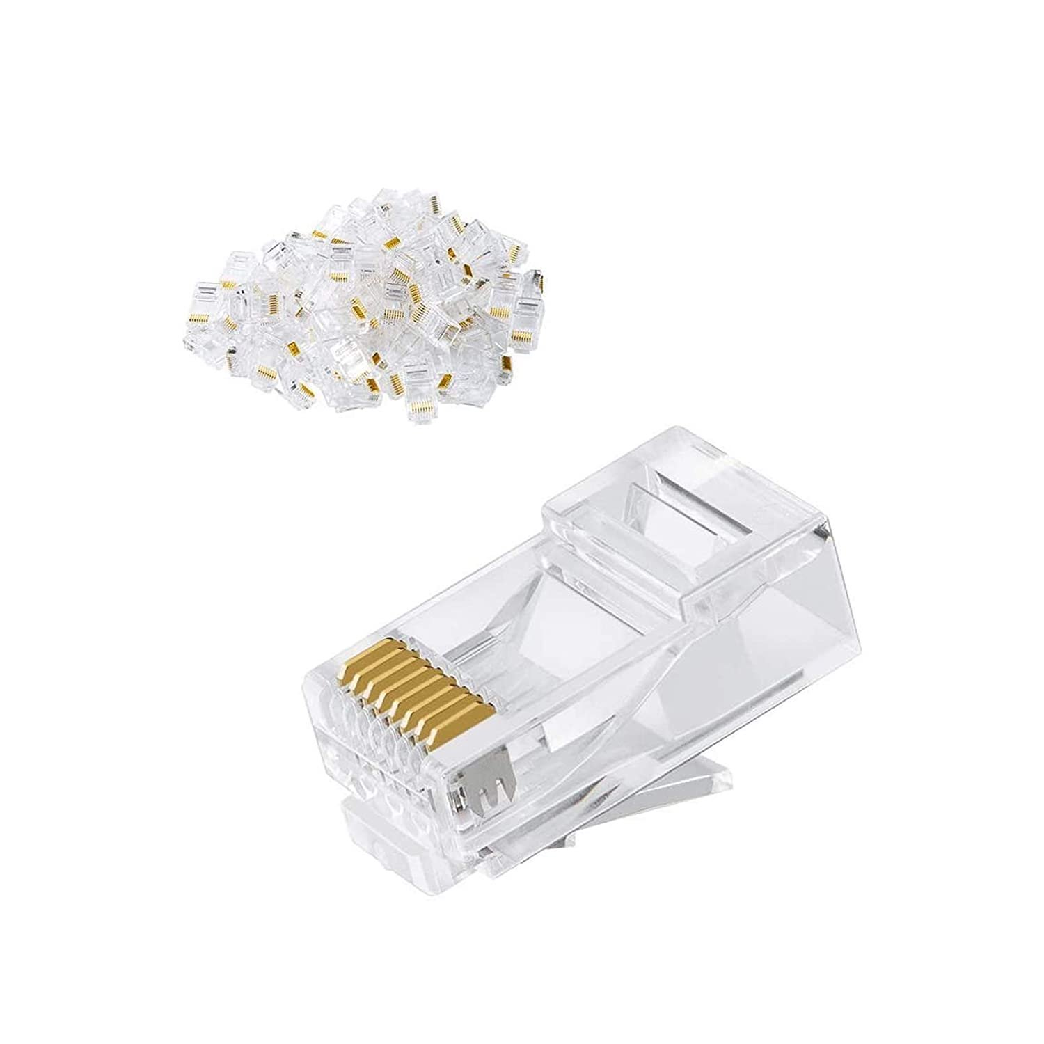 61P48hmTexL._SL1500_.jpg TPLINK RJ45 cat6 Crystal head copper 100pcs - Image 1