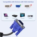 5M 3+5VGA CABLE shielding64 copper OD7.6 TPLINK - Image 4