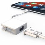 IFORY USB C to VGA Adapter, Type C Male to VGA Female Converter - Image 2