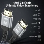 3M HDMI 2.0v 4K 2160P shielding108 copper Metal head - Image 2