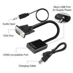 VGA to HDMI+AV CABLE +IC - Image 2