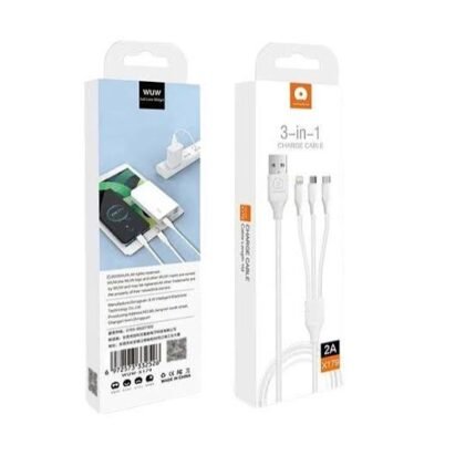 WUW-X179 3 in 1 Charge Cable