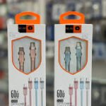 WUW-X234 PD60W C-C Type -C to Lightning Charge Data Cable