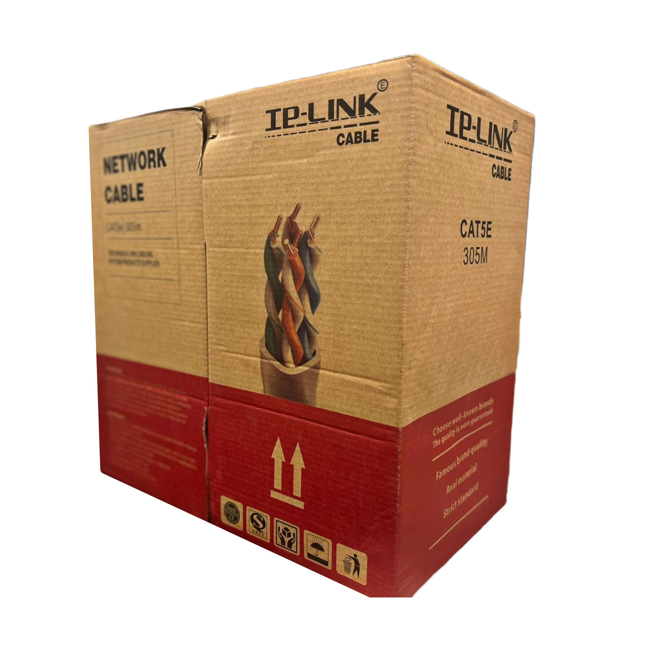 c9680127-6a3e-4612-8a22-cf51da2bf9b8-scaled-1.jpeg CAT5 UTP 0.4Wire core 4CCS+4CCA 305m TPLINK semi copper cable - Image 1