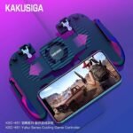 KAKU KSC-651 YUHUI COOLING GAMEPAD WITH HEAT DISSIPATION FUNCTION BLACK - Image 2