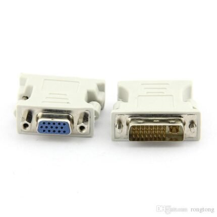 DVI(24+5)needle to VGA hole