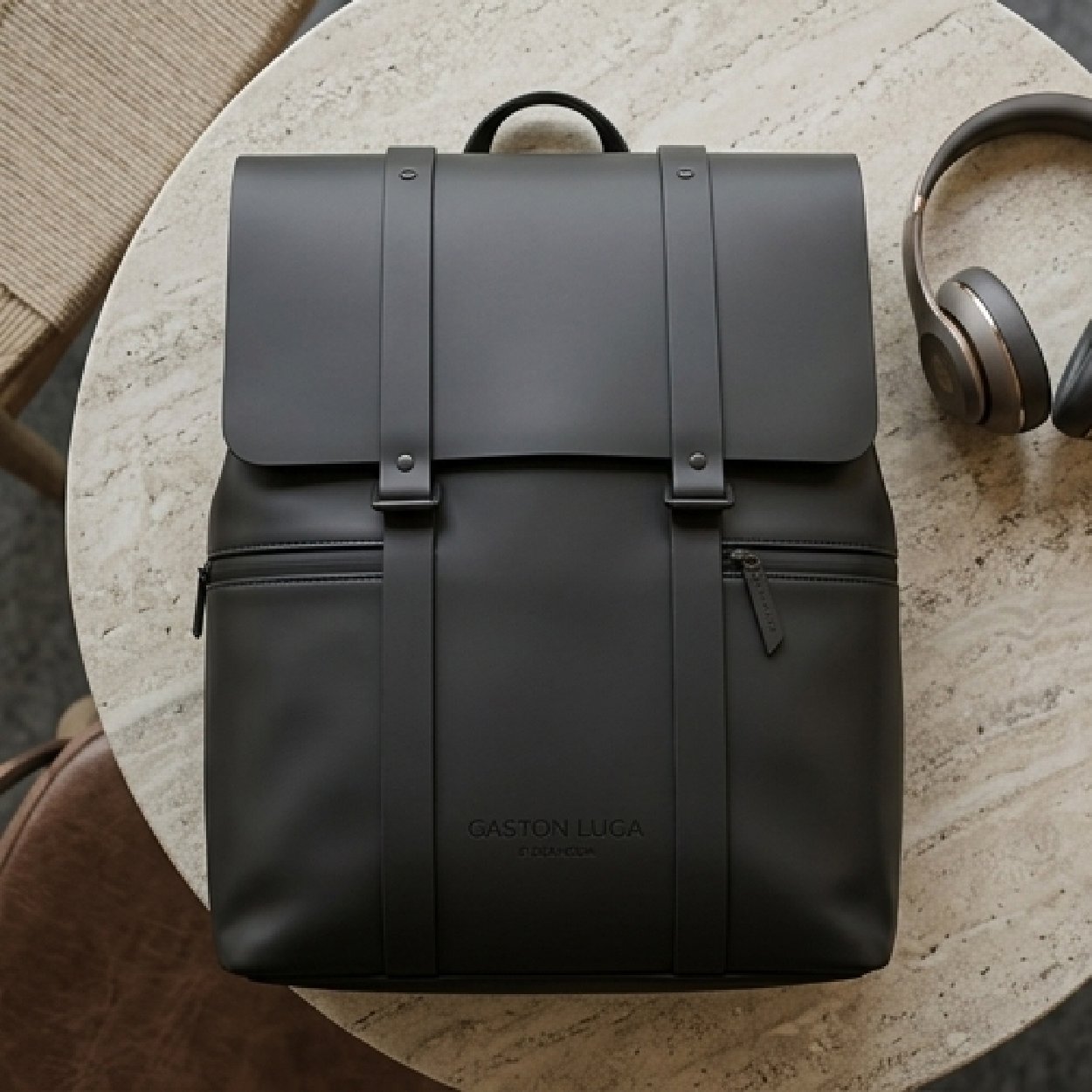 001-03 Gaston Luga Minimalist Stockholm Backpack - Image 1