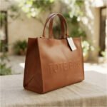 Essential Tan Structured Tote-Classic Tan - Image 2