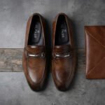 El Paso Classic Metal-Accented Loafers-Burnished Brown - Image 3