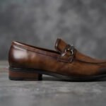 El Paso Classic Metal-Accented Loafers-Burnished Brown - Image 2