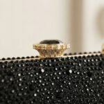 Midnight Sparkle Crystal Evening Clutch - Image 2