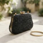 Midnight Sparkle Crystal Evening Clutch