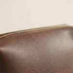 Essential Pebbled Leather-Look Crossbody-Dark Brown - Image 2