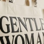 Gentlewoman Canvas Tote-Cream and Black - Image 3