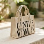 Gentlewoman Canvas Tote-Cream and Black
