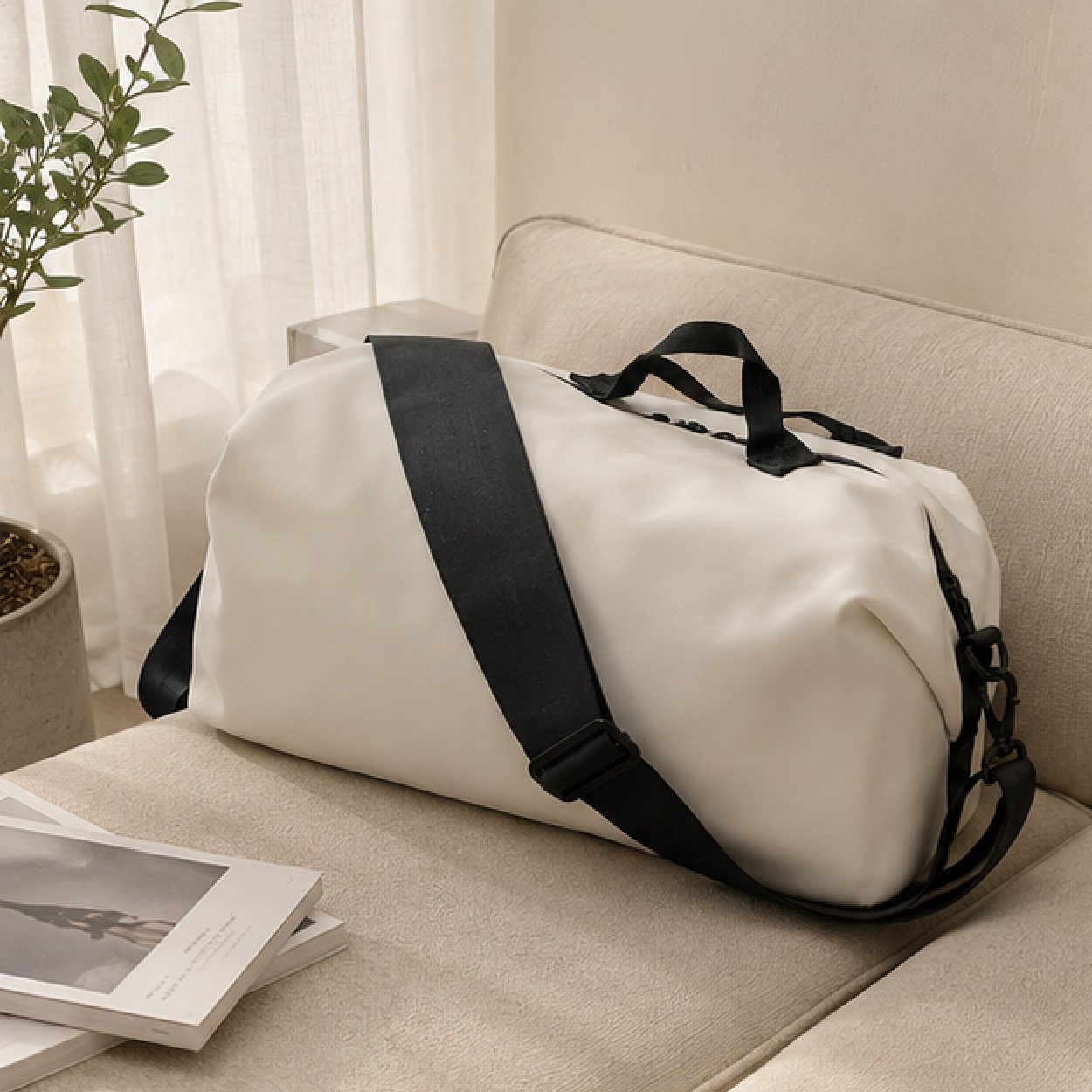002-01 Modern Minimalist Sport Duffel - Image 1