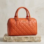 FEGHI Quilted Textured Satchel - Image 2
