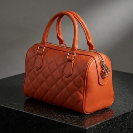 FEGHI Quilted Textured Satchel