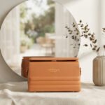 Structured Minimalist Shoulder Bag-Warm Tan - Image 2