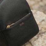 Essential Minimalist Daily Backpack-Classic Black - Image 3