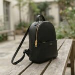 Essential Minimalist Daily Backpack-Classic Black