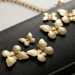 Enchanted Butterfly Embellished Clutch-Midnight Black - Image 2