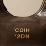 Glossy Arch Shoulder Bag-Rich Espresso Brown - Image 2