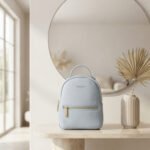 Pastel Mini Backpack-Soft Baby Blue - Image 2
