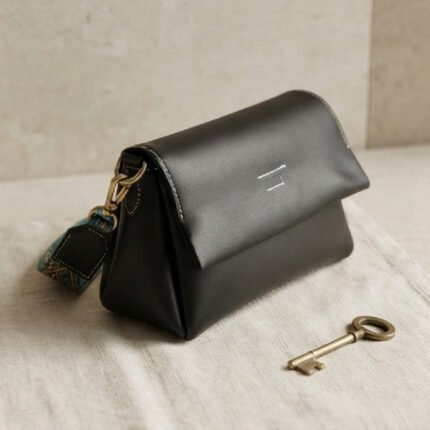 Modern Artisan Crossbody Bag-Classic Black