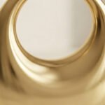 Golden Orbit Sculptural Handbag-Radiant Polished Gold - Image 2
