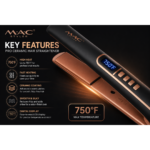 MAC Styler MC-3067 Professional Ceramic Hair Straightener - Image 3
