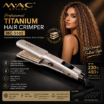 MAC Styler MC-5582 Professional Titanium Hair Crimper - Image 2