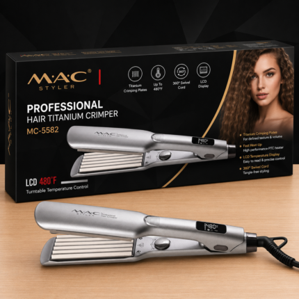 MAC Styler MC-5582 Professional Titanium Hair Crimper